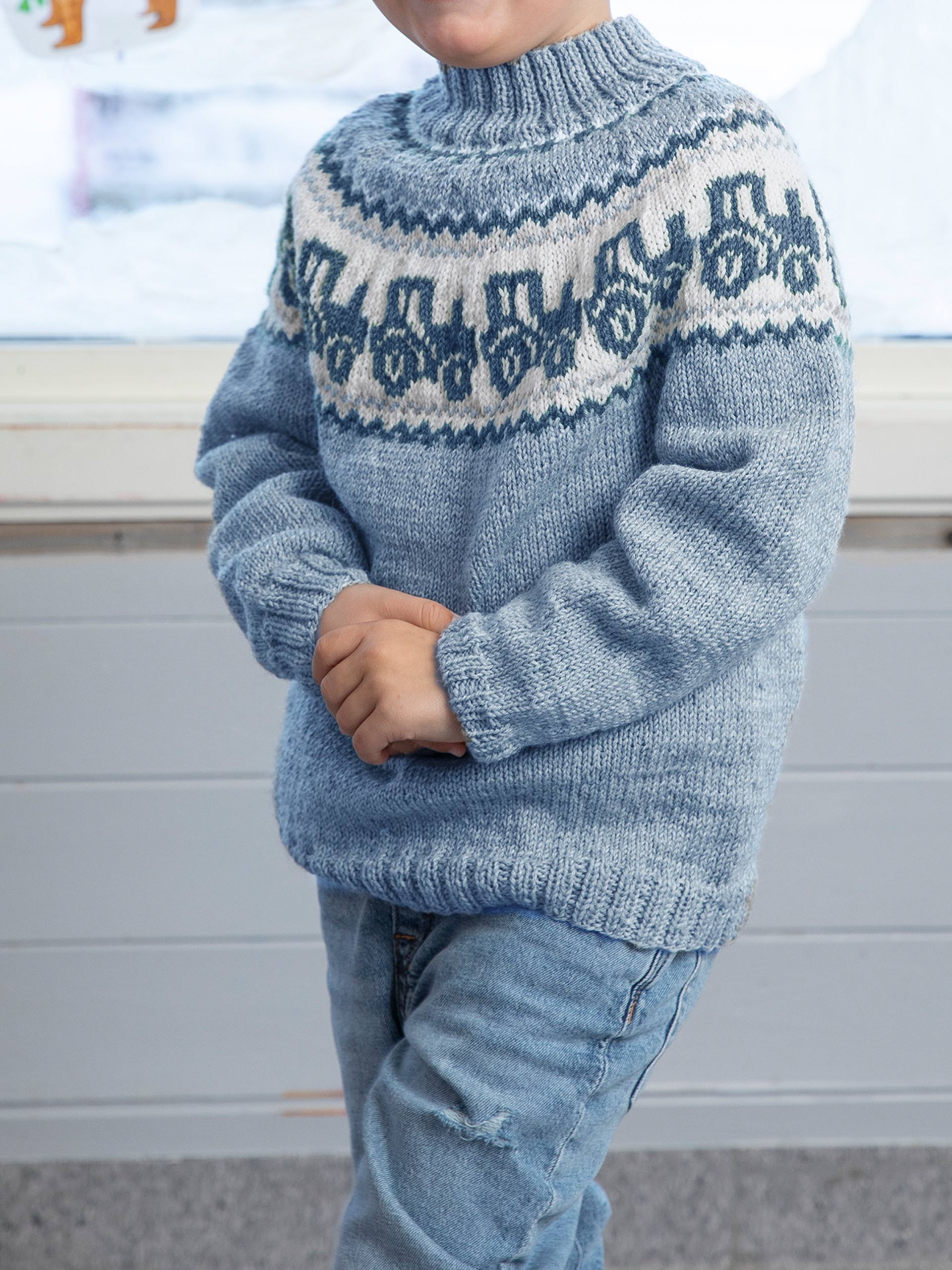 2110-5a Traktor genser