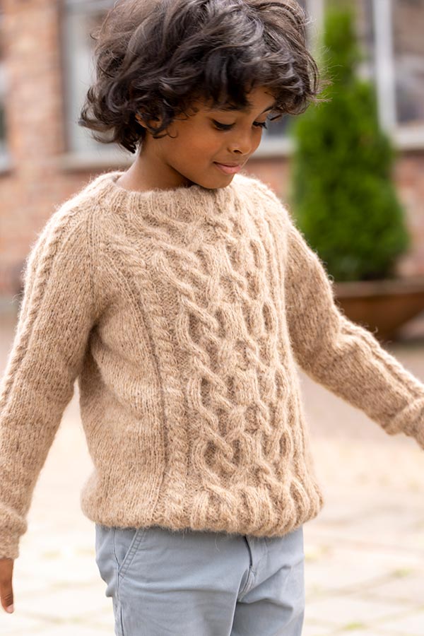 103-01 Ametyst genser kamel