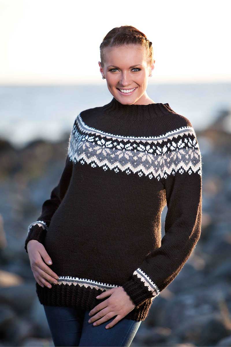 1106-3 Genser med Rund Sal