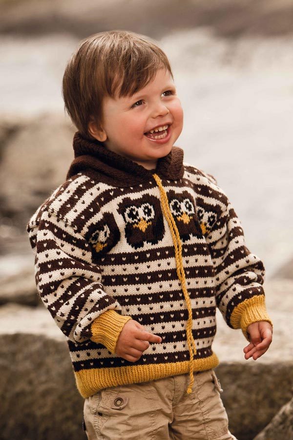 1107-1 Genser med Hette