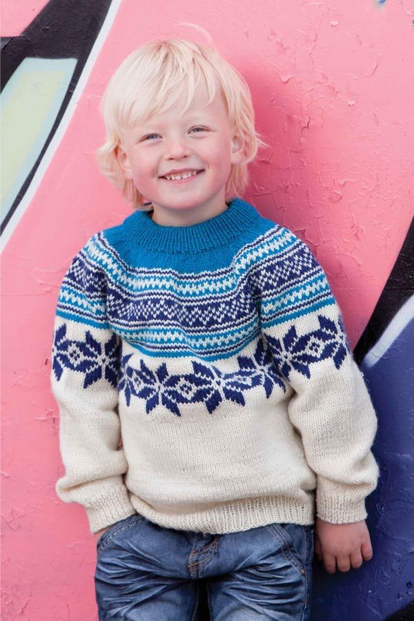 1205-7 Genser - Blå