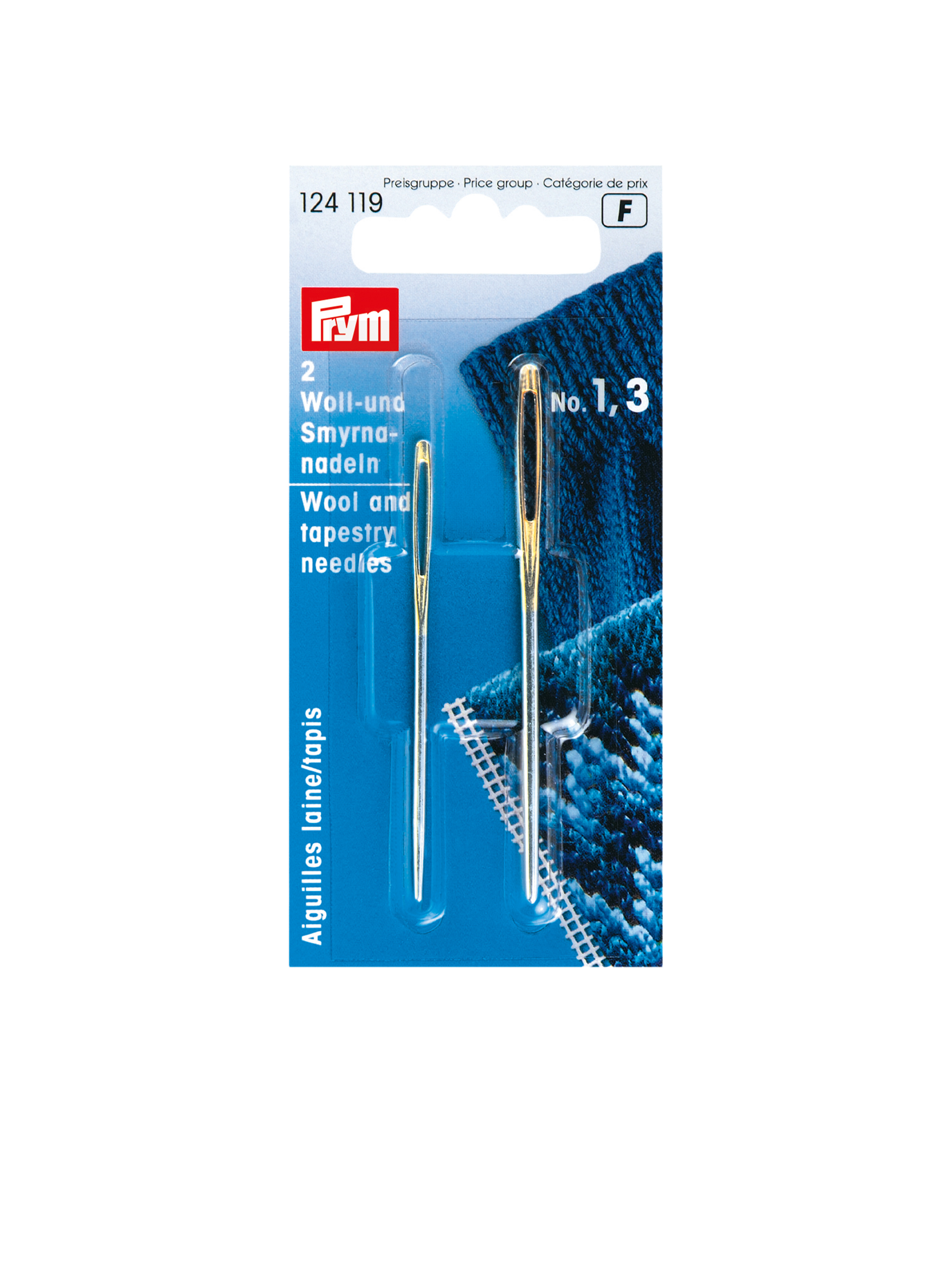 Prym Ullnåler - 3 stk, ass. størrelse