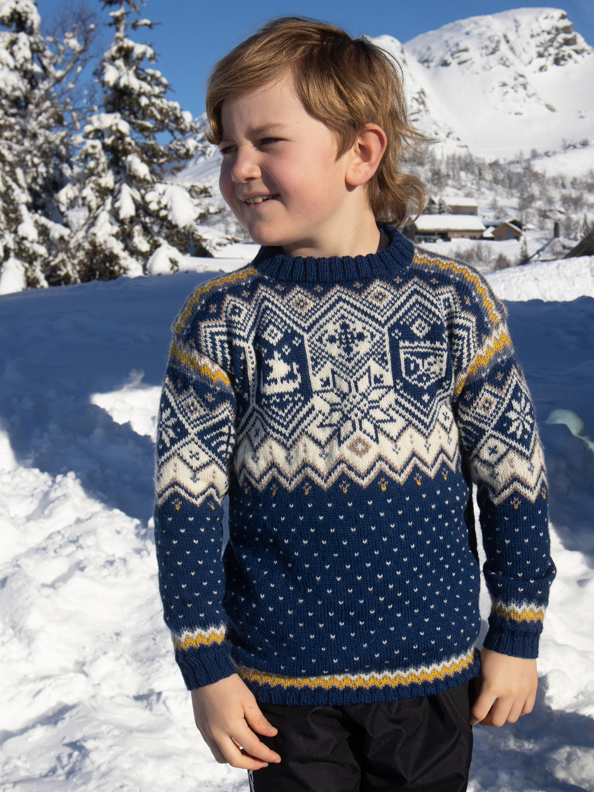 126-13 VM barne genser Trondheim 2025