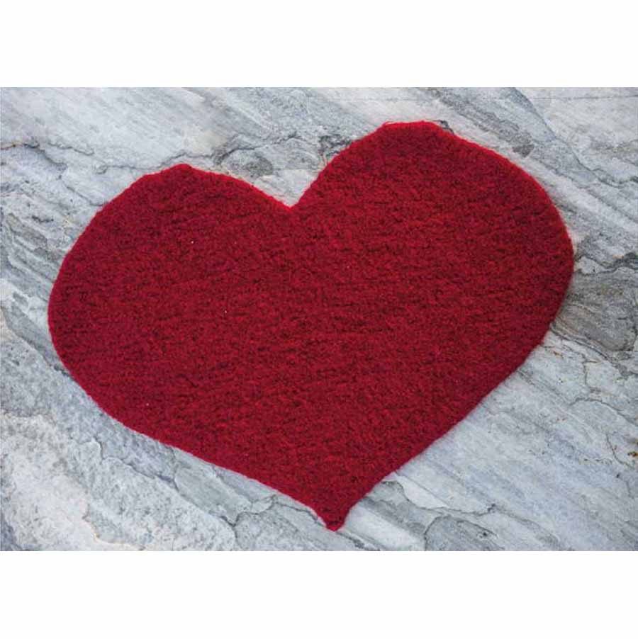 1309-25 Sitteunderlag Hjerte