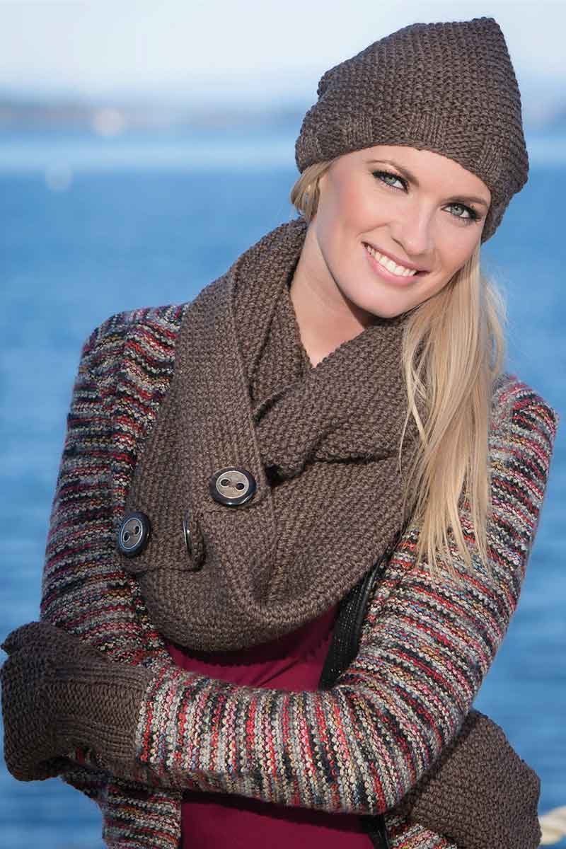 1309-8 Skjerf, Lue & Votter