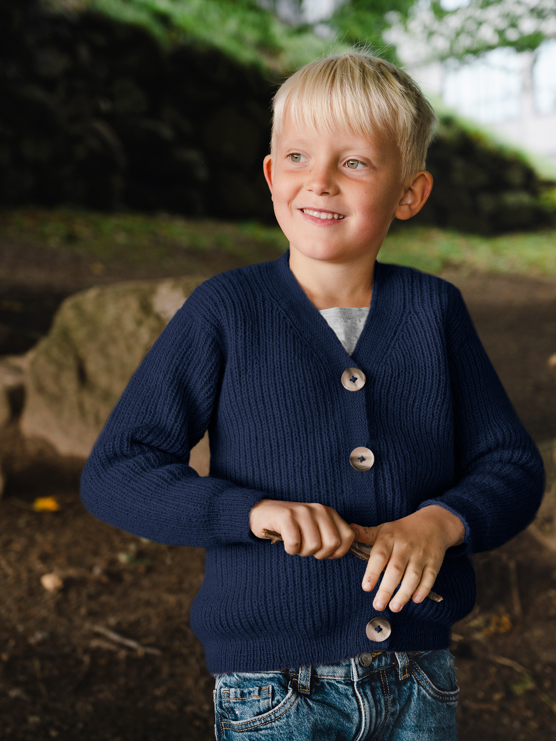 131-05D Lind cardigan