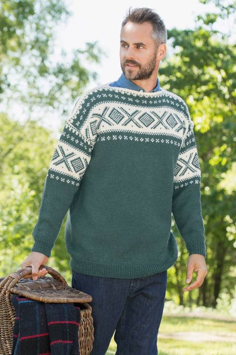 370-18 Cortina unisex genser grågrønn