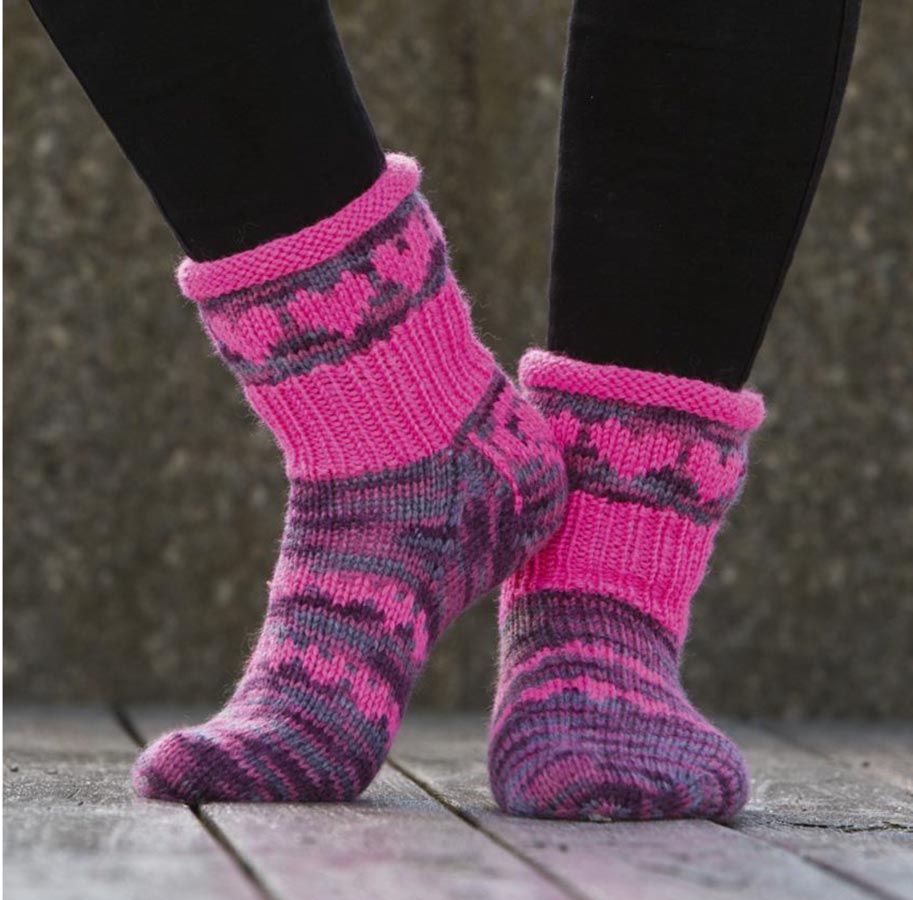 1508-02 Strømper Rosa