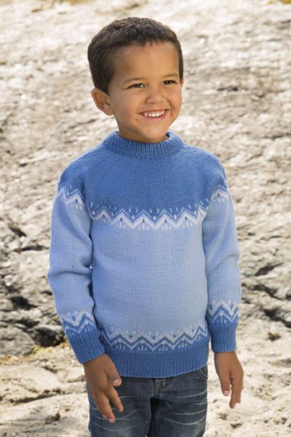 1613-03 Embla Genser Blå