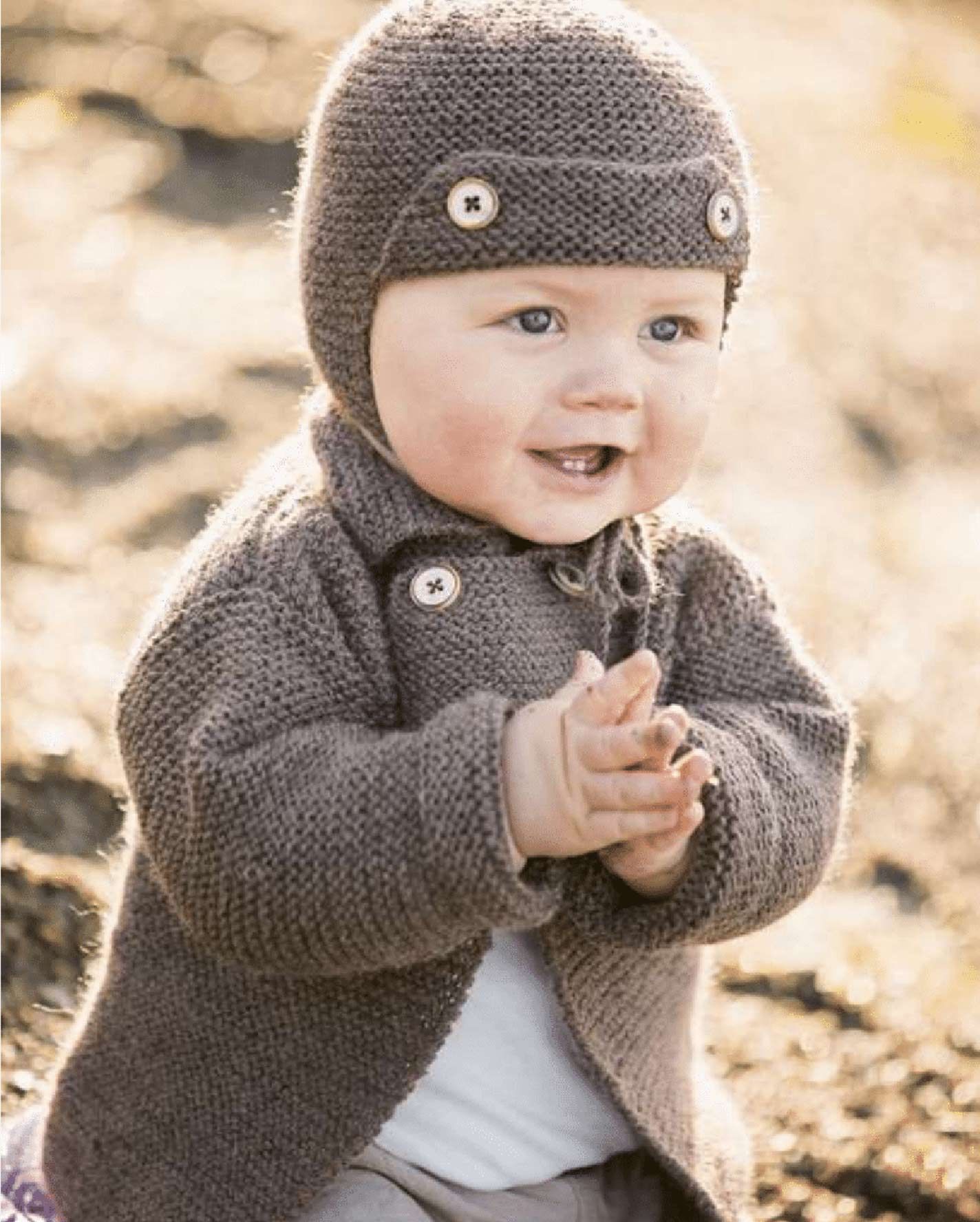 1617-01 Kjakan Jakke og lue i riller