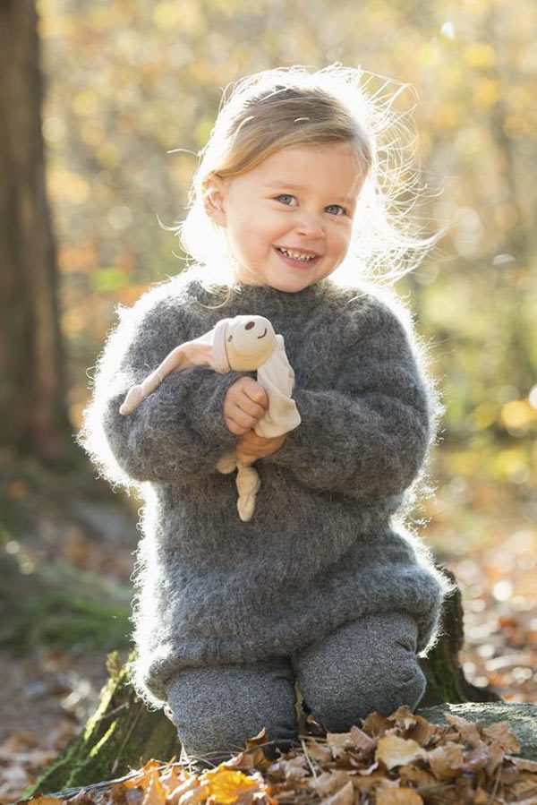 1618-11 Fluffy genser