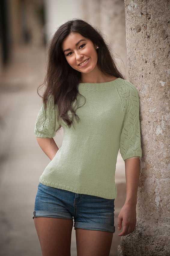 1706-6 Miramar topp lys grønn