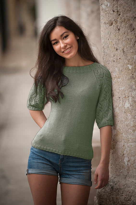 1706-6 Miramar topp grønn