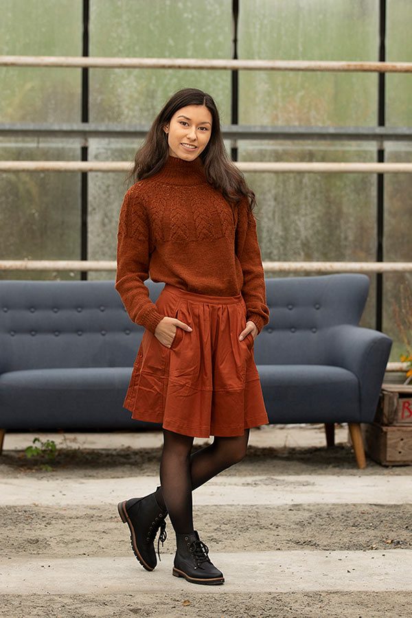 1824-2 Tegl genser rust