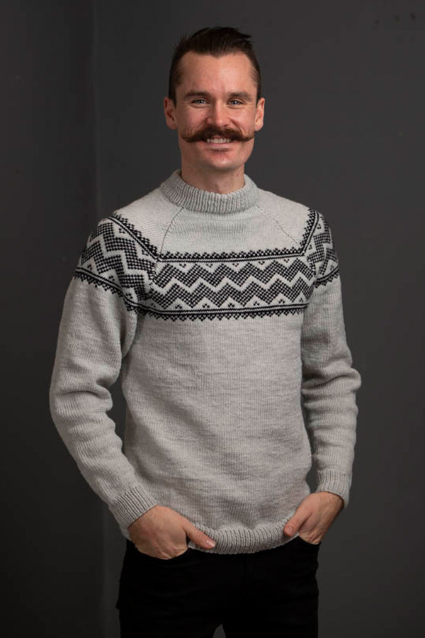 1904-10 Setesdal grå genser