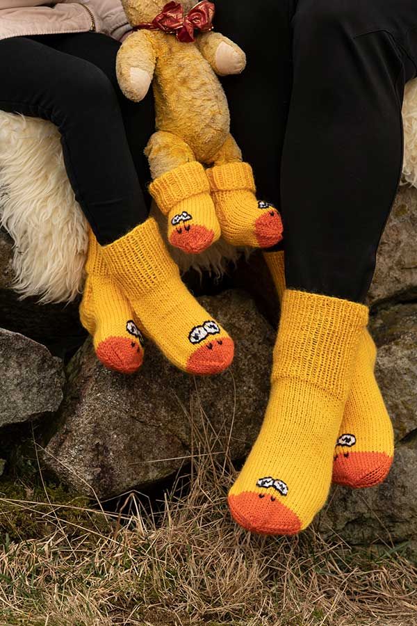 1906-13 Påskeand sokken