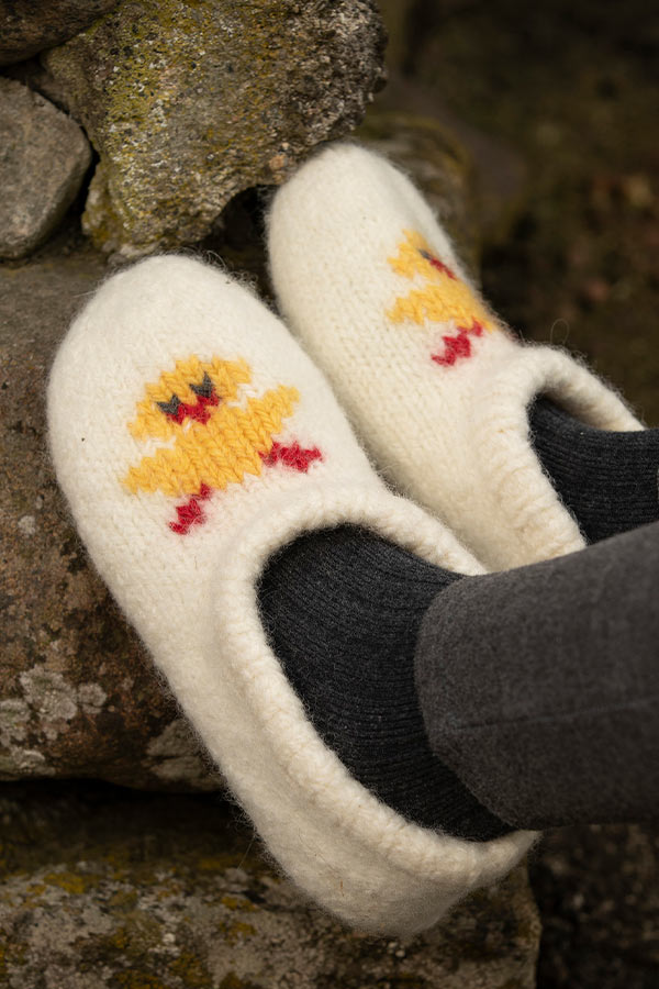 1906-4 Kylling tøfler