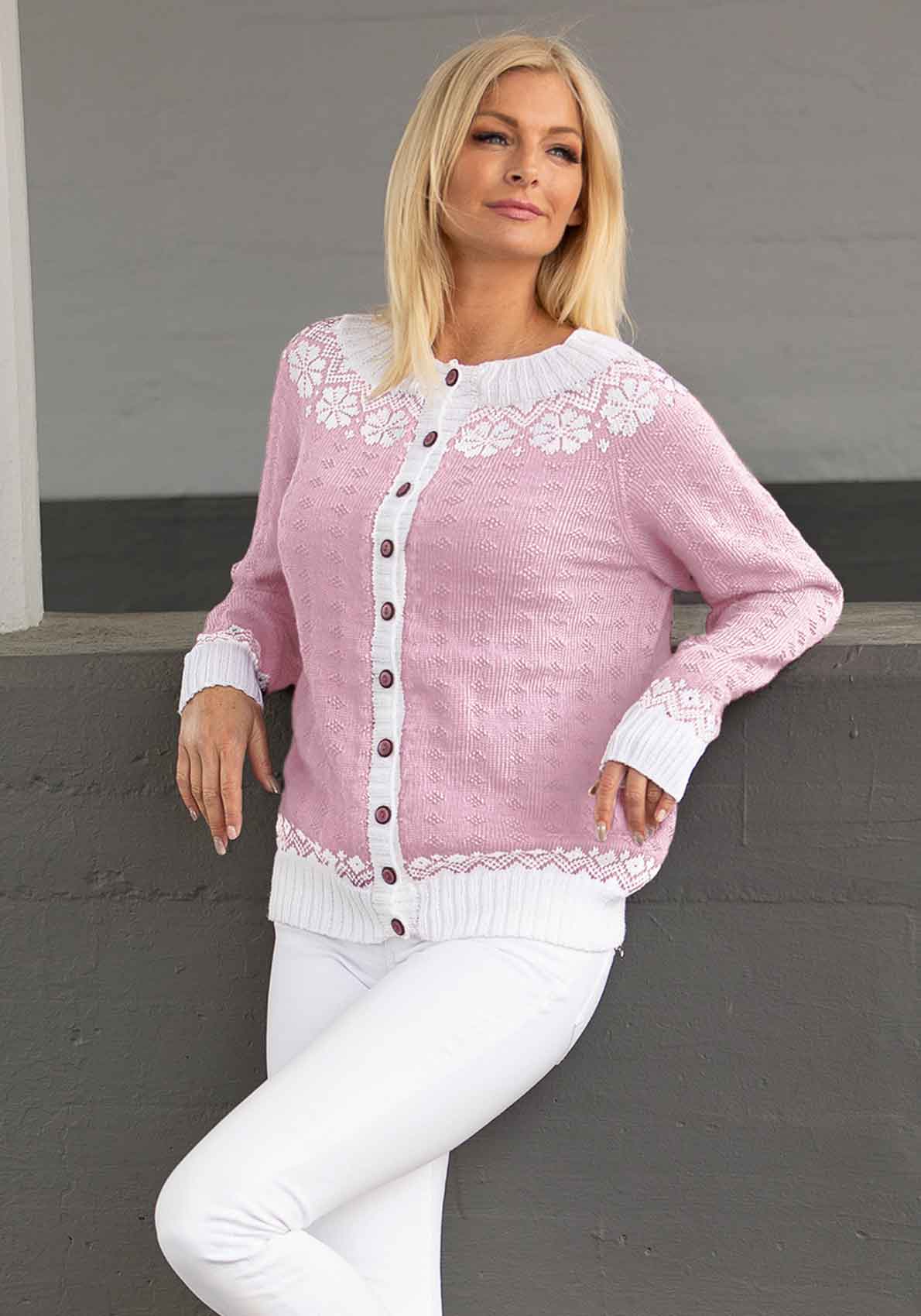 1917-3 Lydia jakke lys rosa