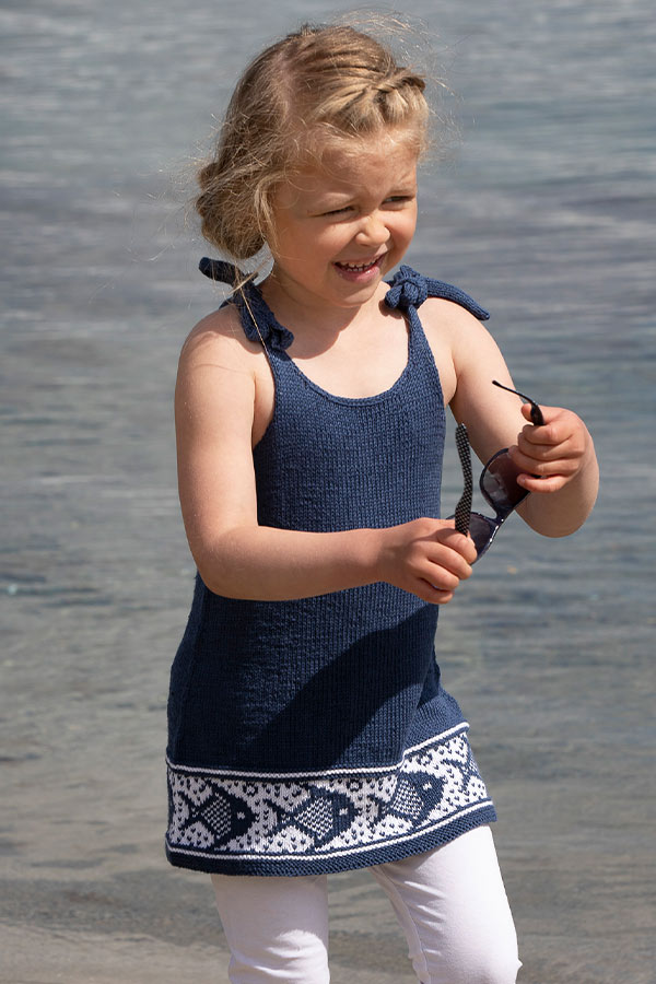 1918-5 Neptun topp blå