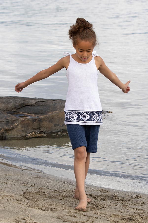 1918-5 Neptun topp hvit