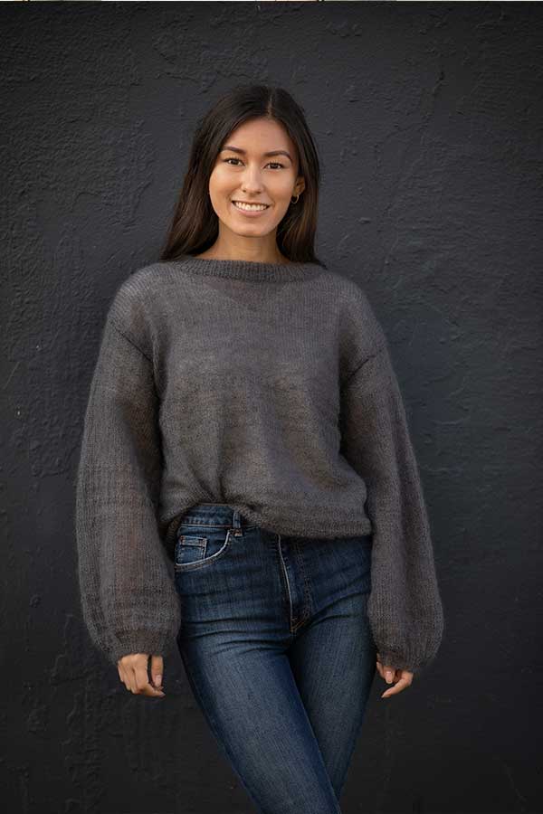 1924-5 Sigrid genser grå