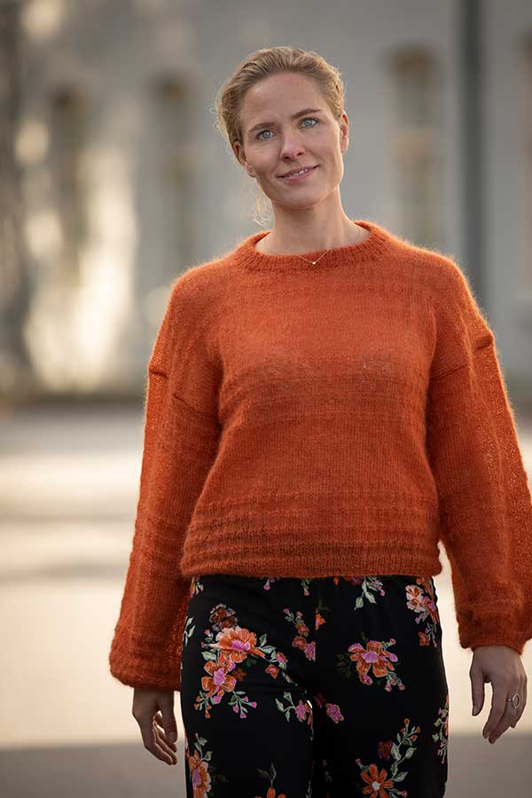 1924-5 Sigrid genser oransje