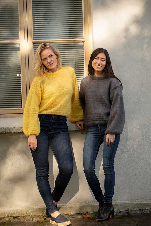 1924-5 Sigrid genser lys gul