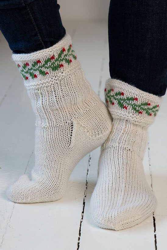 1926-17 Kristtorn sokker