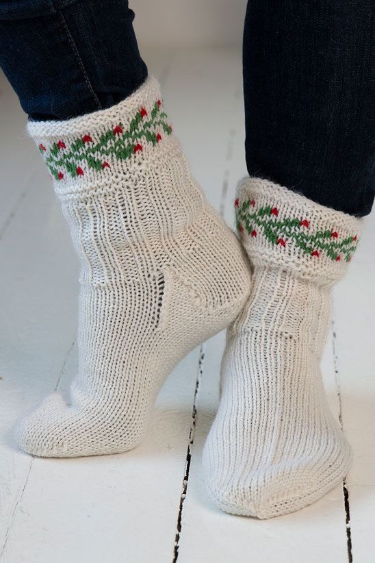 1926-17 Kristtorn sokker