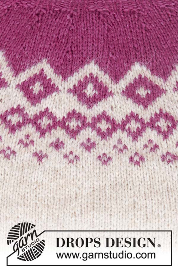 196-15 Diamond delight genser