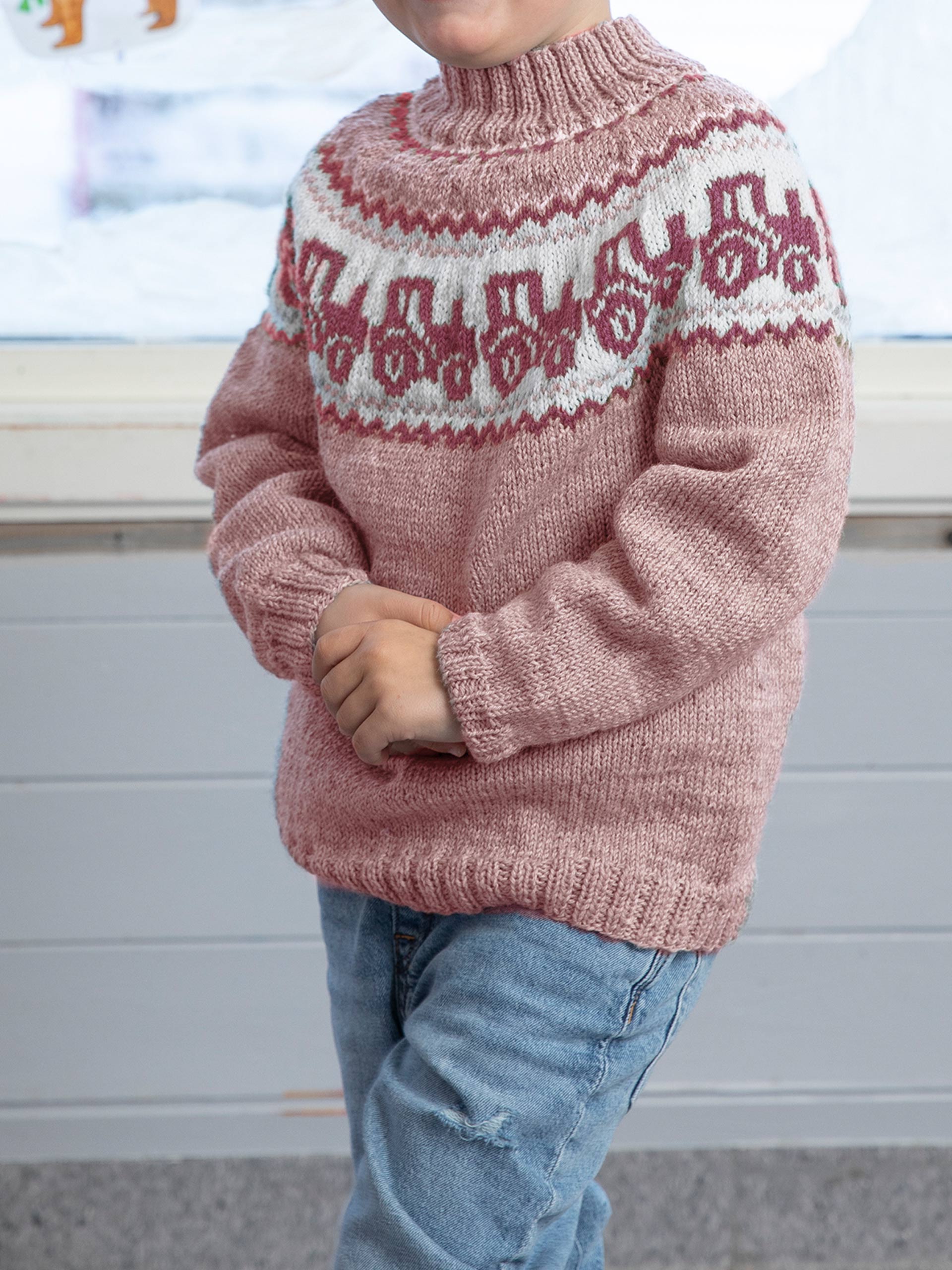 2110-5b Traktor genser