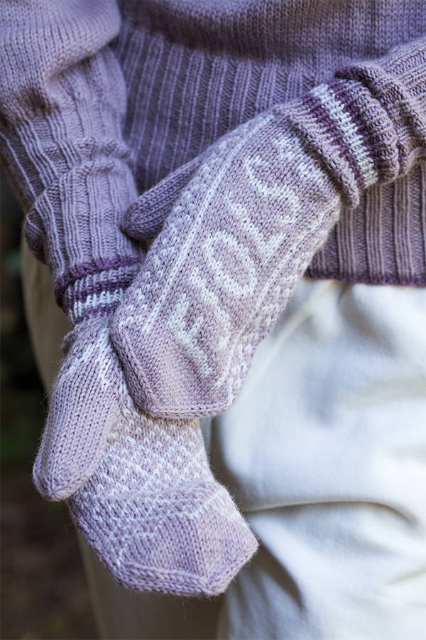 20-52 Fjols votter grå lavendel