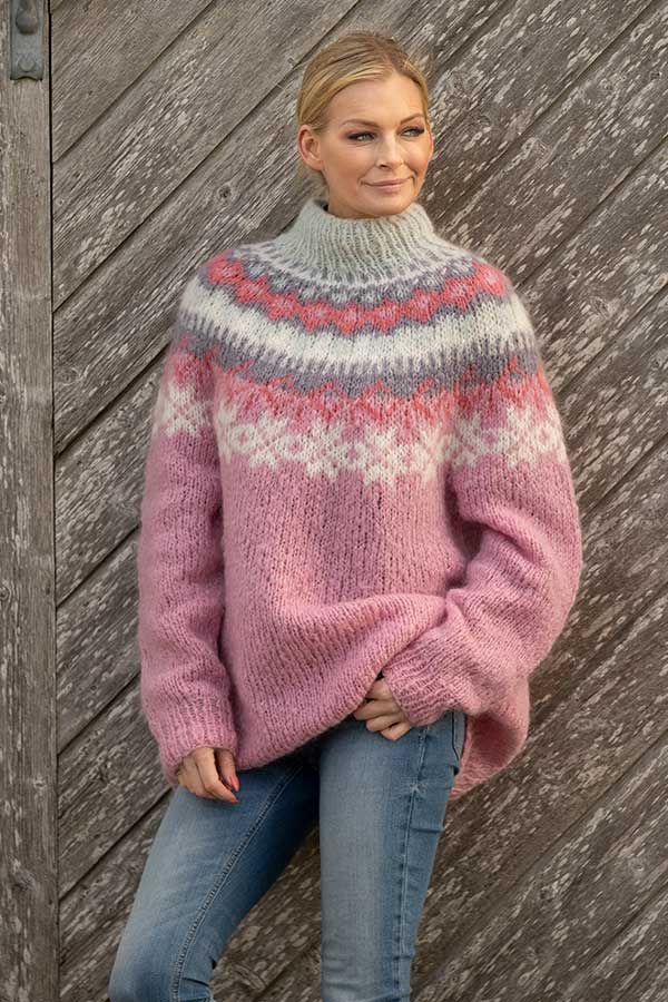 2009-1 Nova genser rosa