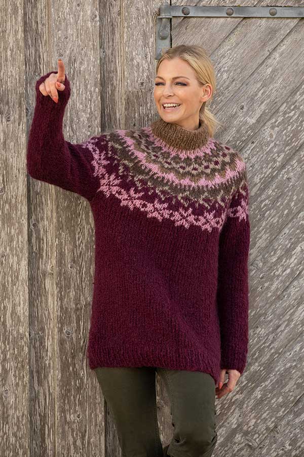 2009-4 Nova genser burgunder