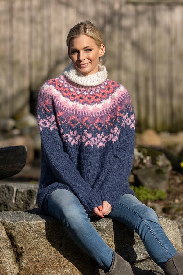 2009-5 Nova genser jeansblå