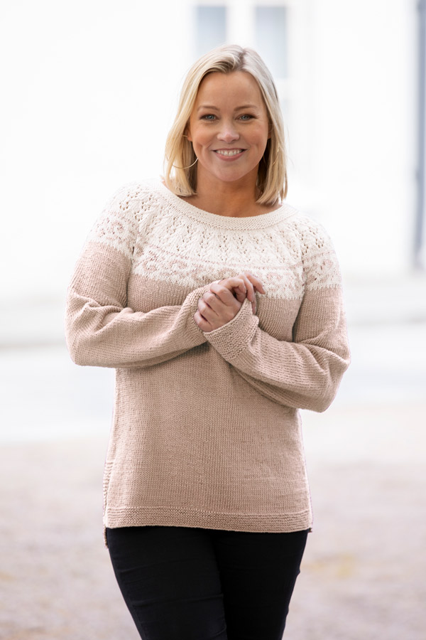 2016-5 Urda genser beige