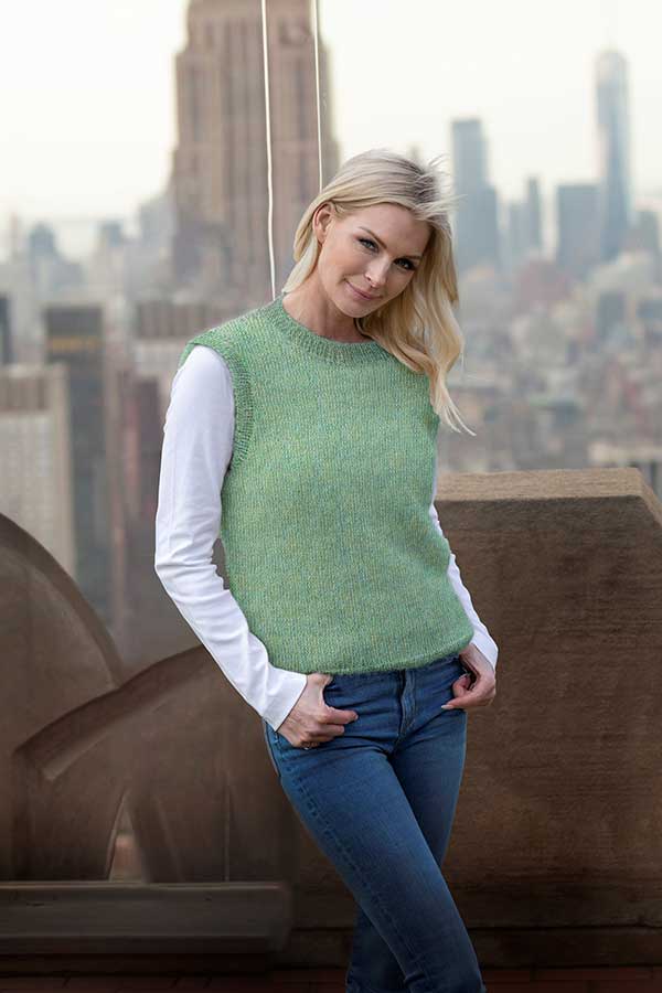 2025-1 Clara vest lime