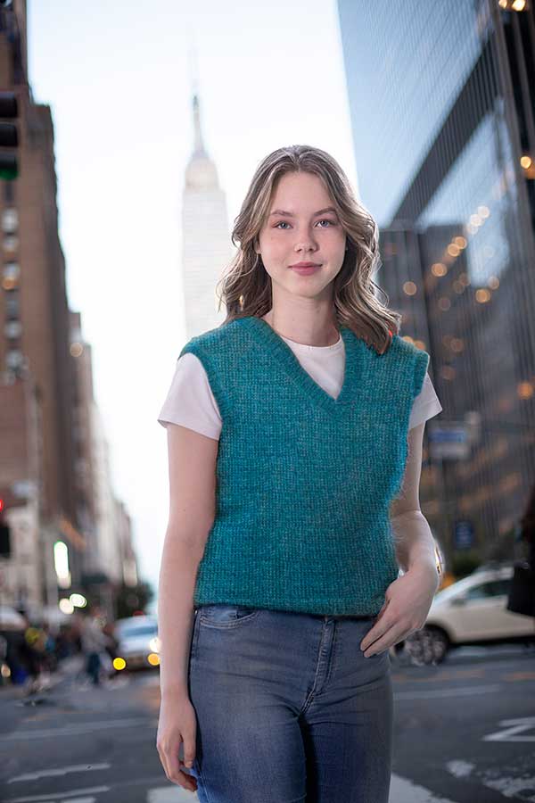 2025-2 Clara vest turkis