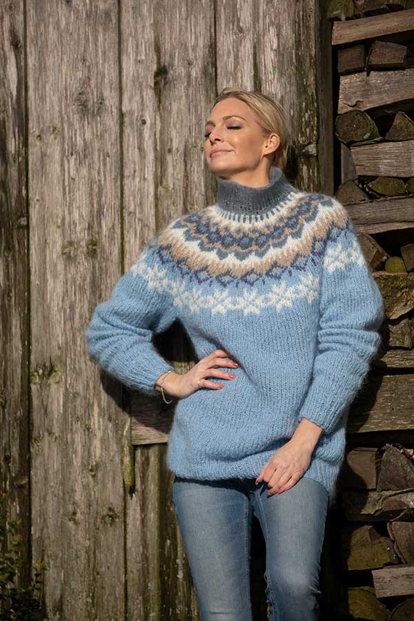 2027-2a Nova genser lys blå