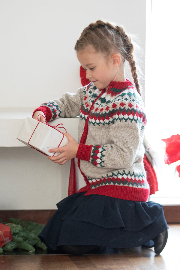 2032-7 Nellik julekofte