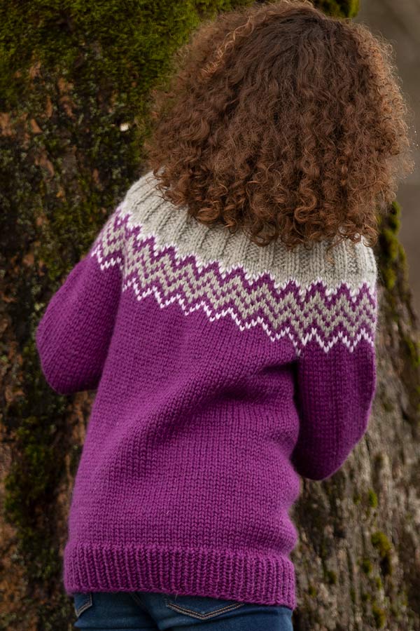 2102-9 Perlå genser