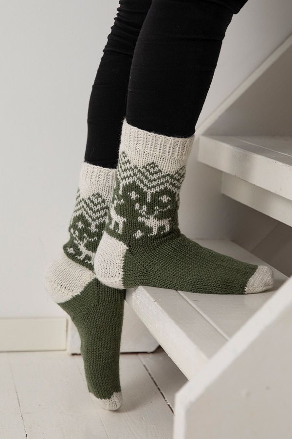 2103-4 Skog sokken