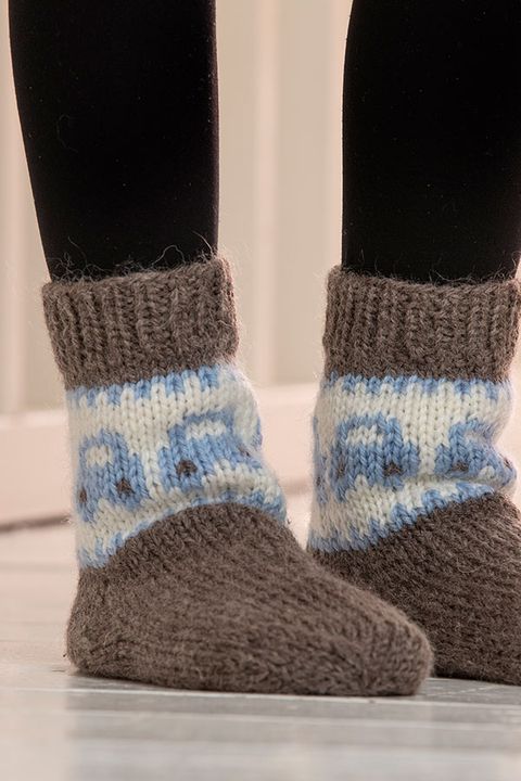 2104-16 Boblebil sokken