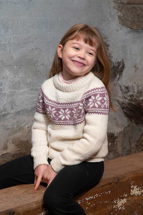 2106-10 Setesdal genser Sølve