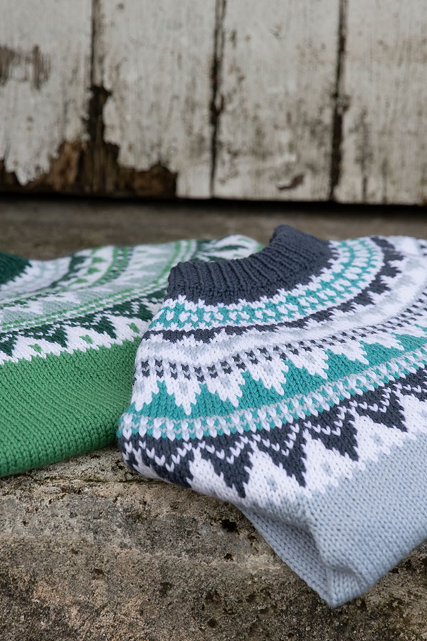 2115-3 Pibbar genser grønn