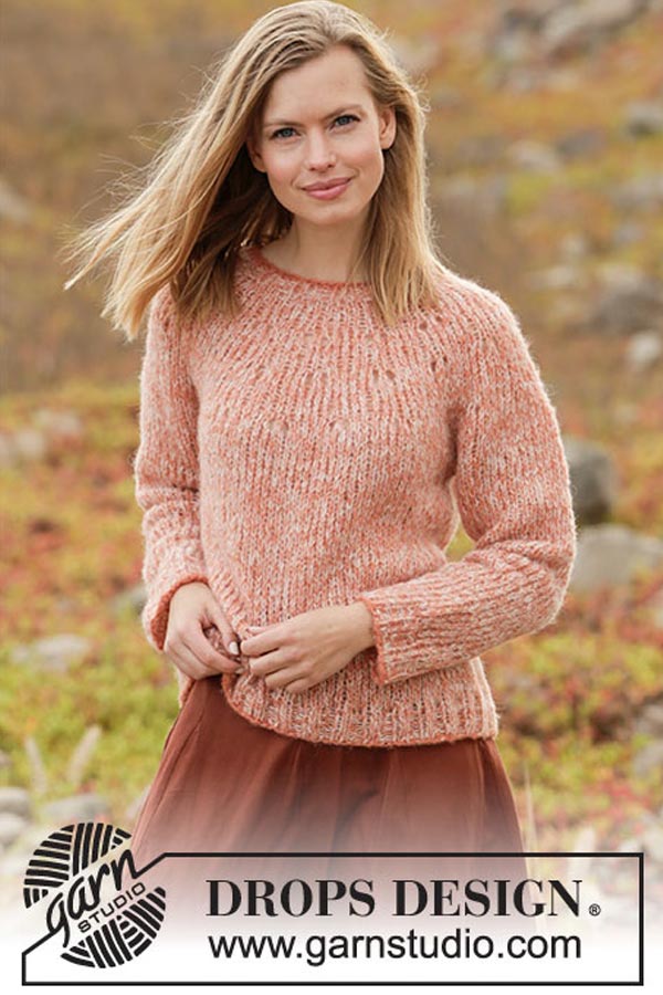 212-34 Frosted Foliage genser