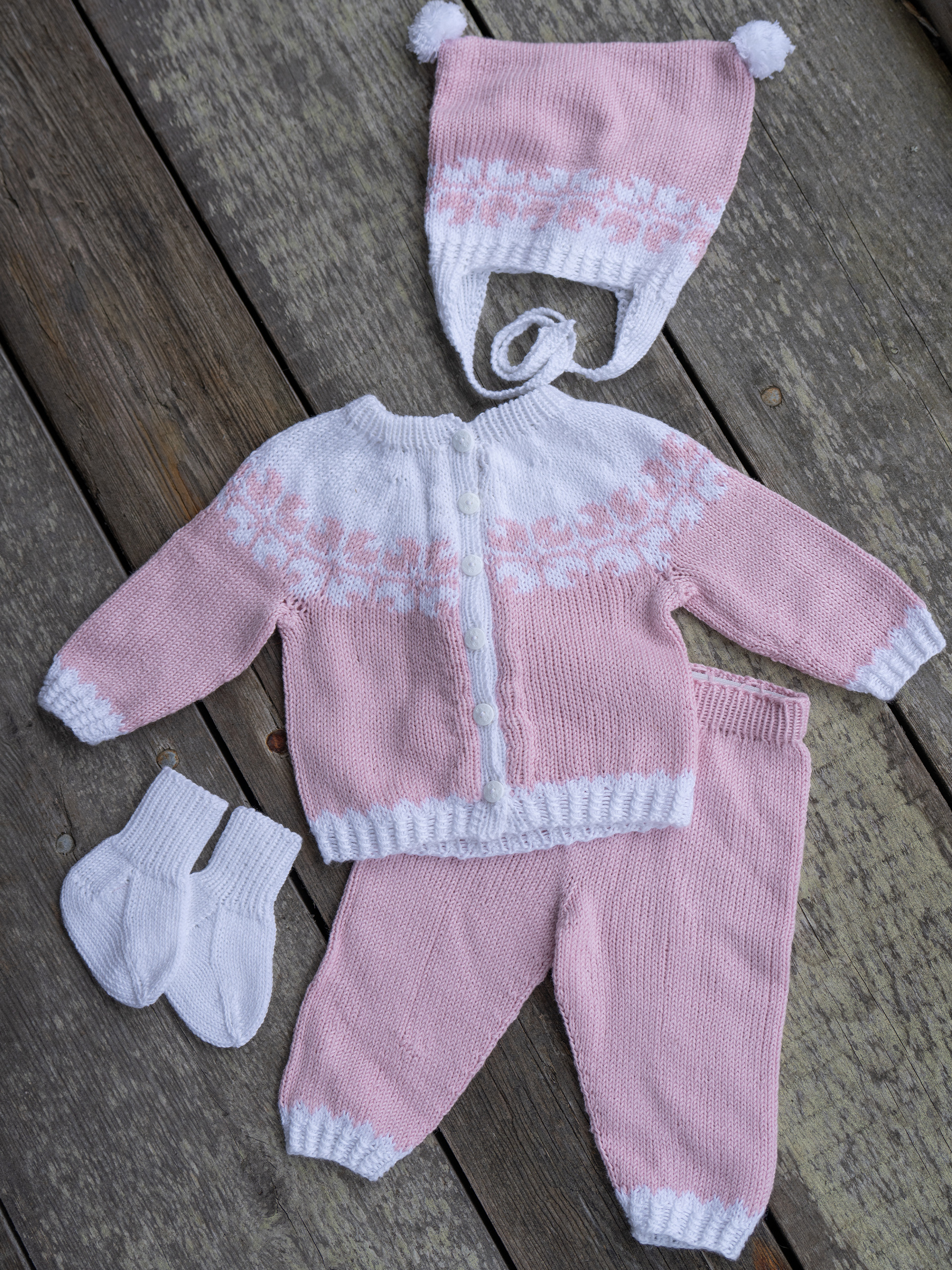 2126-8 Helle sett rosa