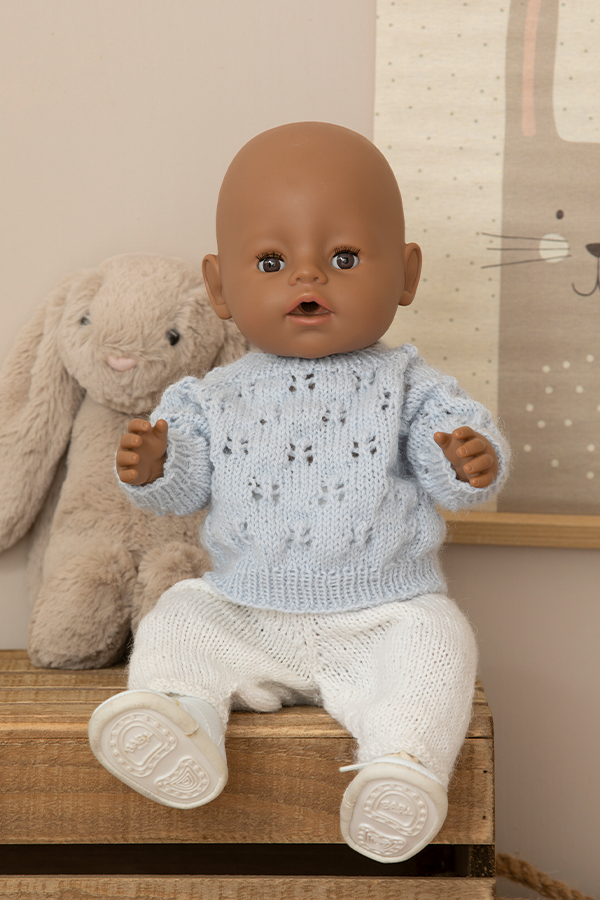 2133-10 Firkløver genser og tights