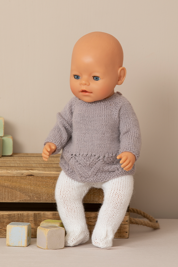 2133-4 Elli genser og strømpebukse