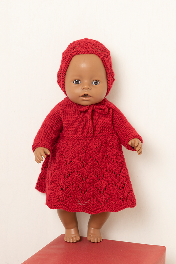 2136-2 Jolin dukkekjole og kyse